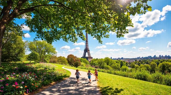 Explorez les meilleures attractions du parc urbain de Paris